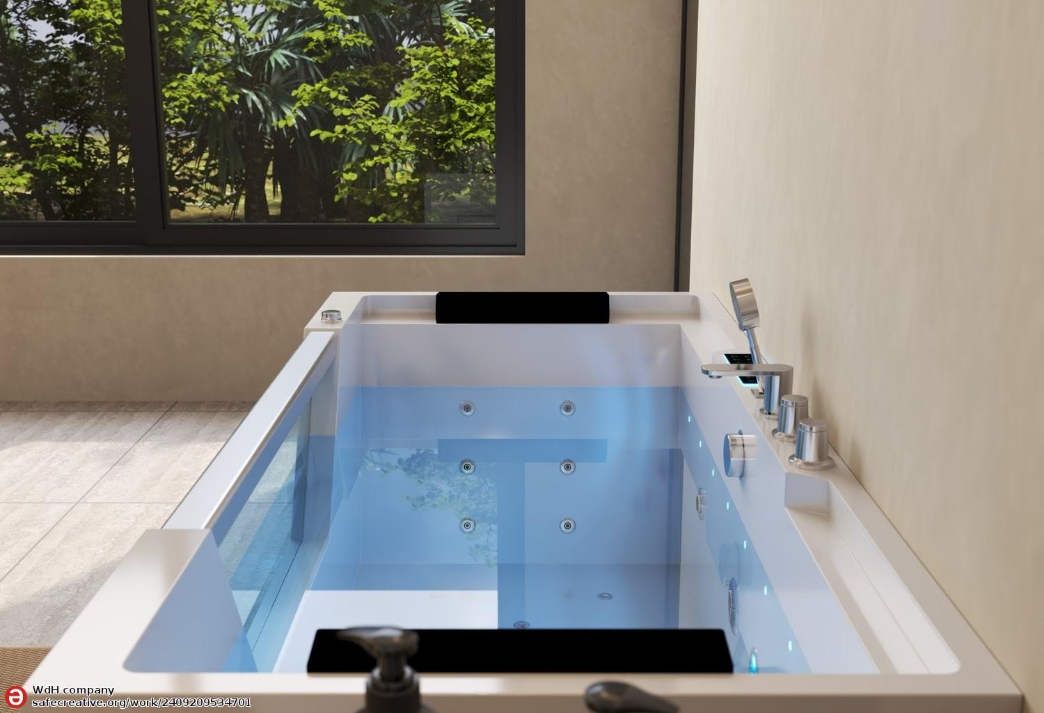 Cada hidromasaj jacuzzi HIDRA