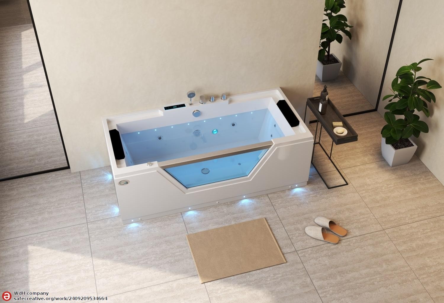 Cada hidromasaj jacuzzi HIDRA