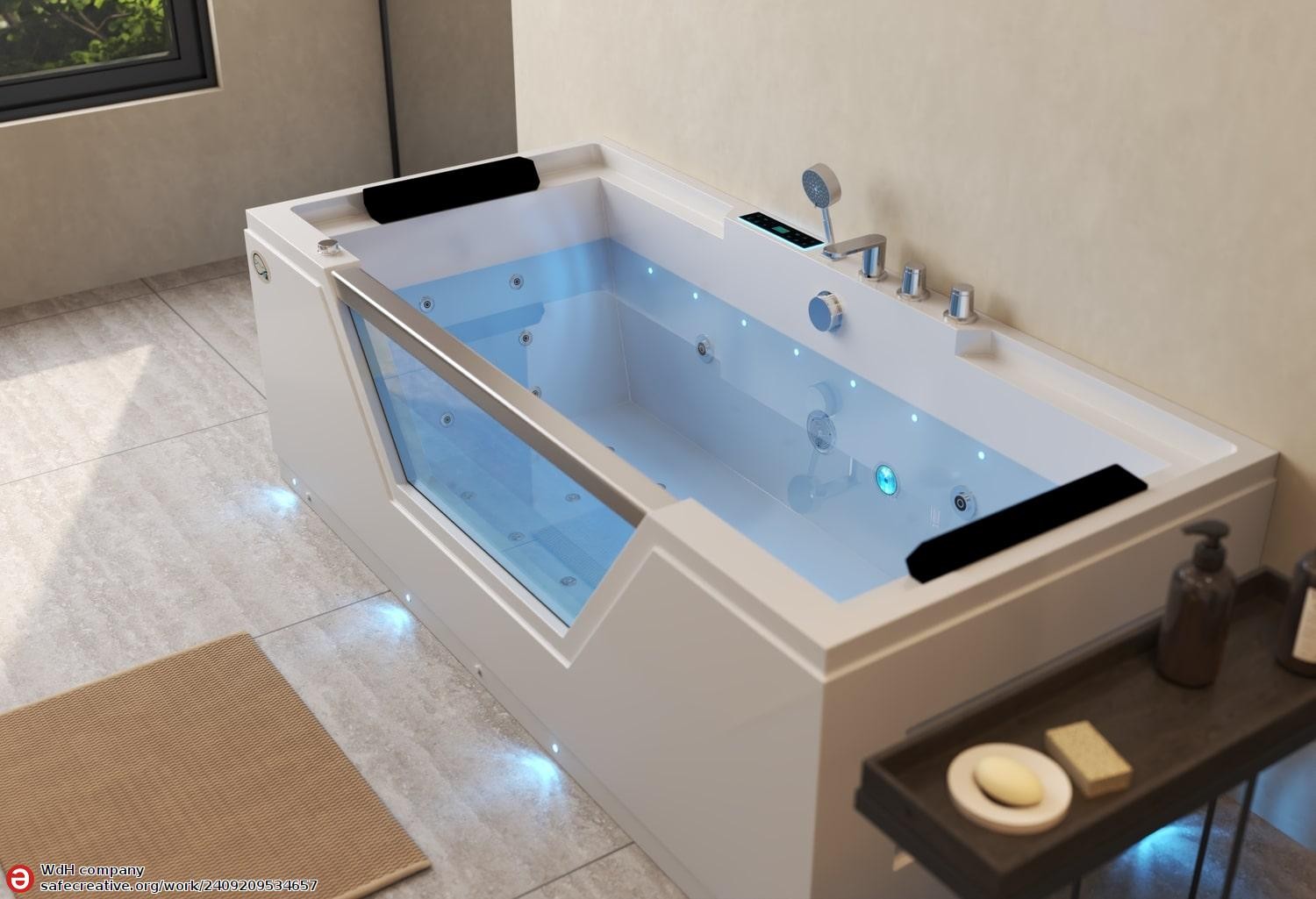 Cada hidromasaj jacuzzi HIDRA