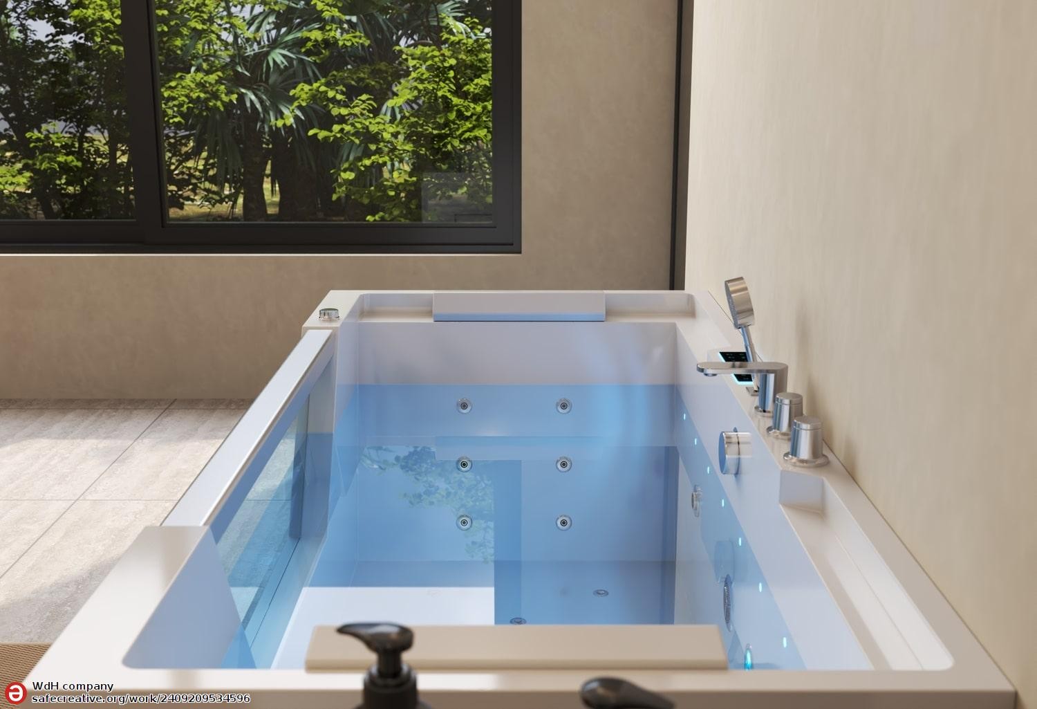 Cada hidromasaj jacuzzi HIDRA