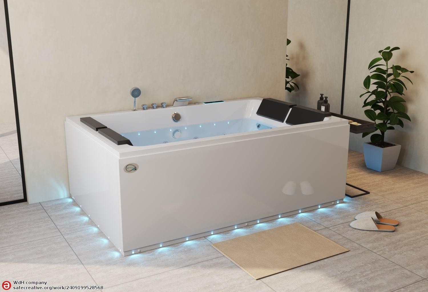 Cada hidromasaj jacuzzi MAKRI