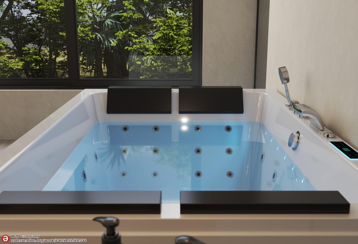 Cada hidromasaj jacuzzi MAKRI