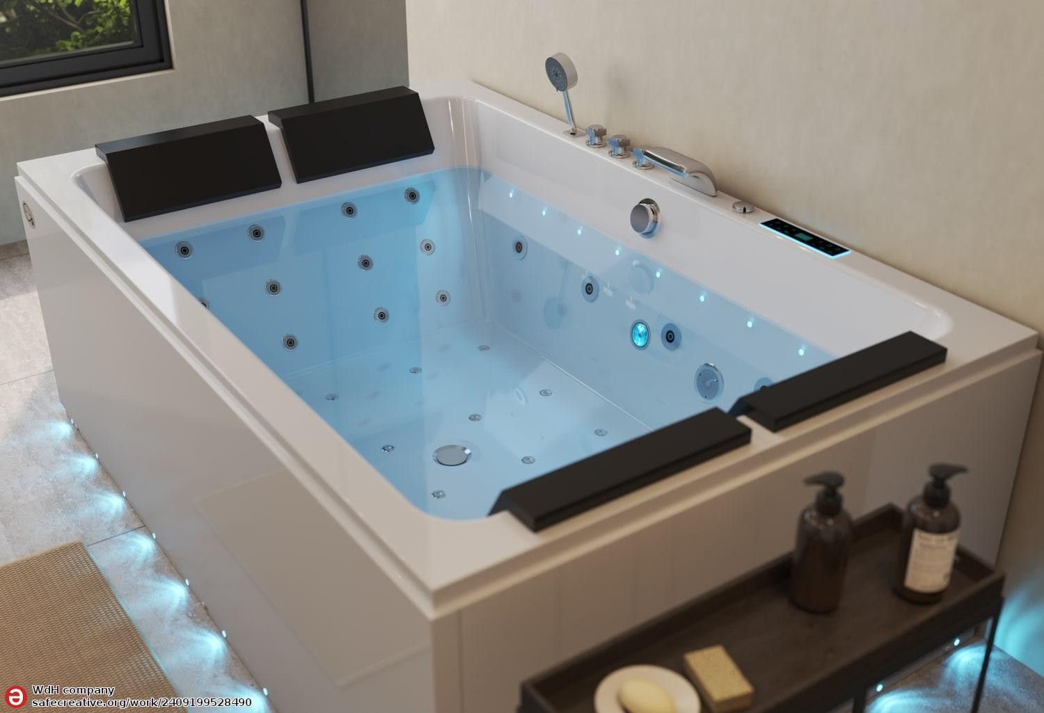 Cada hidromasaj jacuzzi MAKRI