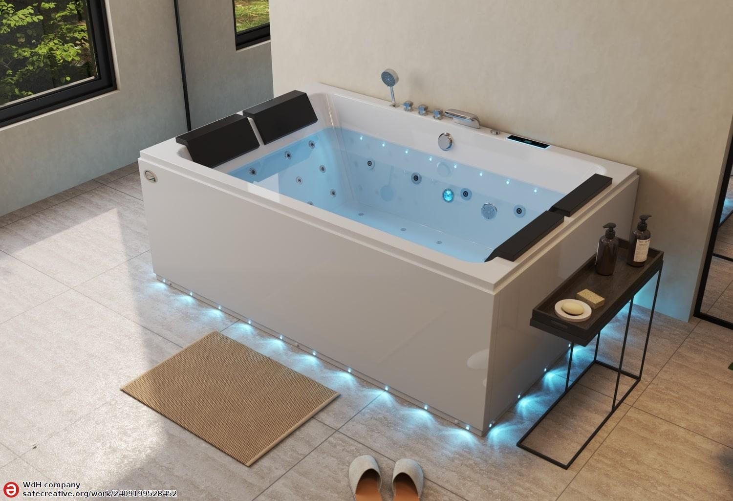 Cada hidromasaj jacuzzi MAKRI