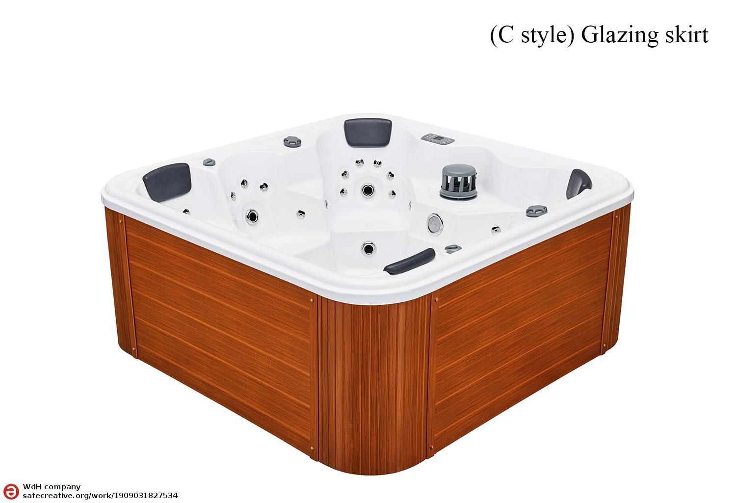 Jacuzzi exterior Aquamarine